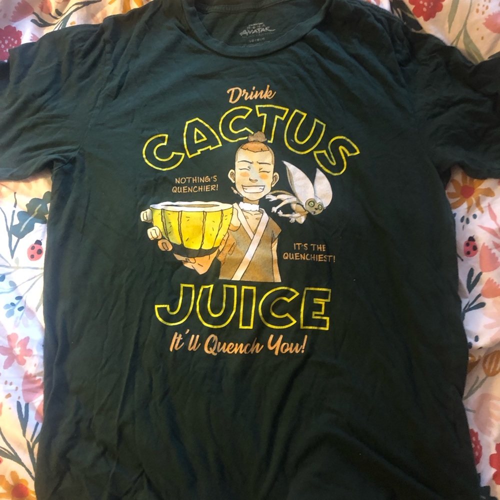 ATLA Sokka Cactus Juice Tee, gently used